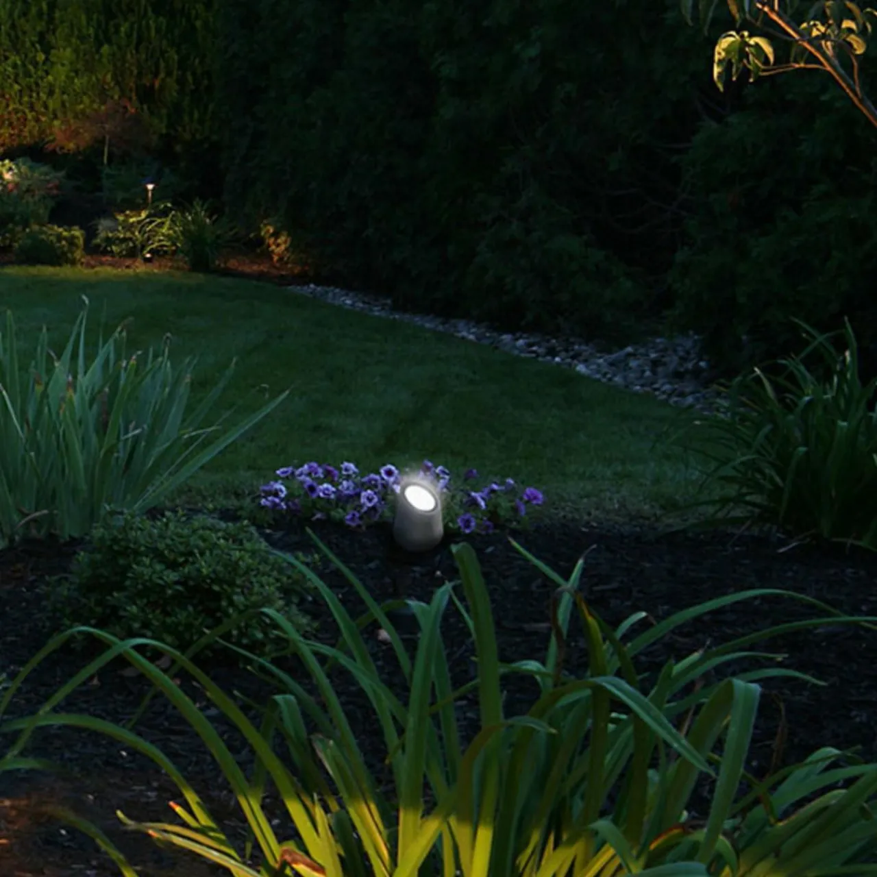 spot_dextrieur_taos_gris_pierre_ip_1.webp Mantra Iluminación Spot d'extérieur Taos, gris pierre, IP65^ Projecteurs D'Extérieur