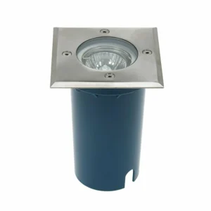 Heitronic Spot encastré dans le sol Potsdam, IP67, angulaire^ Spots Encastrés Dans Le Sol D'Extérieur