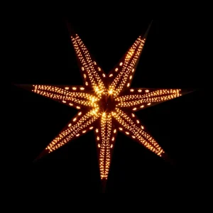 STERNTALER Samt étoile en papier, Ø 75 cm noir^ Lumière De Noël