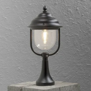 Konstsmide Superbe luminaire pour socle Parma noire^ Potelets Extérieurs