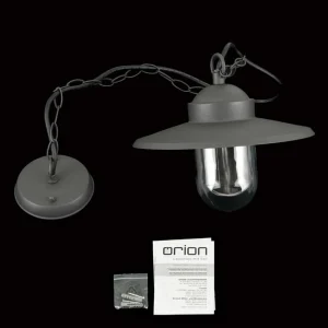 ORION Suspension d'extérieur Edward, anthracite, Ø 27,5 cm, aluminium^ Suspensions D'Extérieur