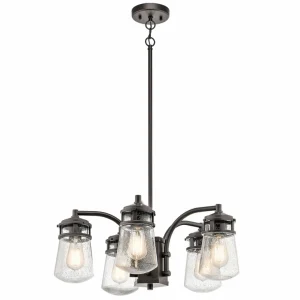 KICHLER Suspension d’extérieur Lyndon, à 5 lampes^ Suspensions D'Extérieur