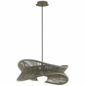 Mantra Iluminación Suspension d’extérieur Polinesia Ø 60 cm^ Suspensions D'Extérieur