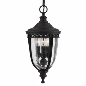 Elstead Suspension English Bridle pour l’extérieur, noire^ Suspensions D'Extérieur