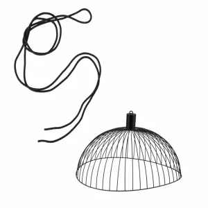JUST LIGHT. Suspension LED David à batterie, fer, dimmable^ Lampes Décoratives