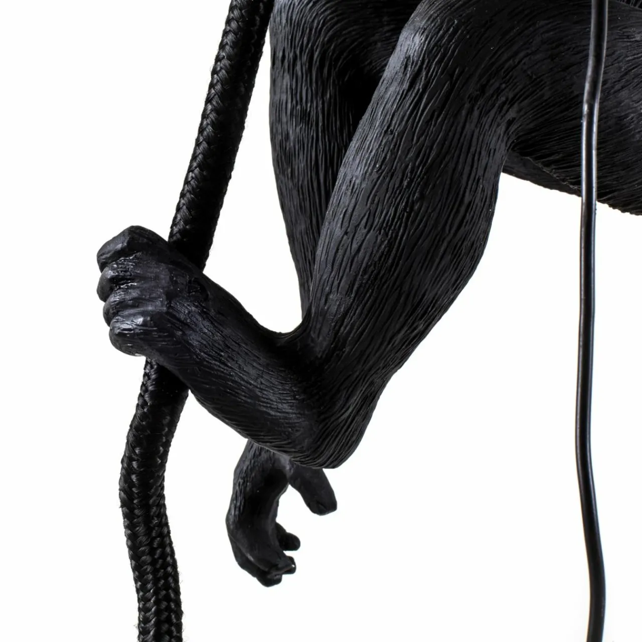 suspension_led_monkey_lamp_suspendue_noire_4.webp SELETTI Suspension LED Monkey Lamp suspendue noire^ Lampes Décoratives