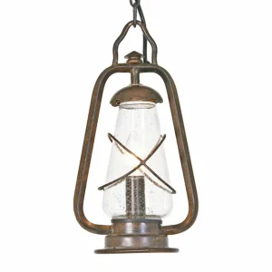 Elstead Suspension style lanterne MINERS^ Suspensions D'Extérieur