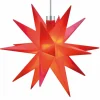 STERNTALER Étoile 18 branches rouge 12 cm^ Lumière De Noël