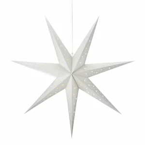 Markslöjd Étoile à suspendre LED Blank Batterie, Timer Ø 75cm argenté^ Lumière De Noël