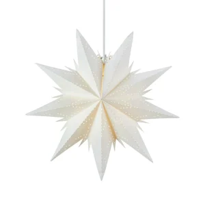 Markslöjd Étoile déco Daria, blanche Ø 45 cm^ Lumière De Noël