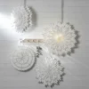 STAR TRADING Étoile déco Ice papier, sans douille Ø70cm blanche^ Lumière De Noël