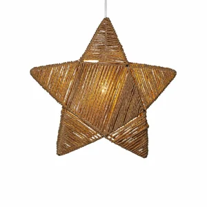 STAR TRADING Étoile déco Rappe en cordons de papier, suspendue^ Lumière De Noël
