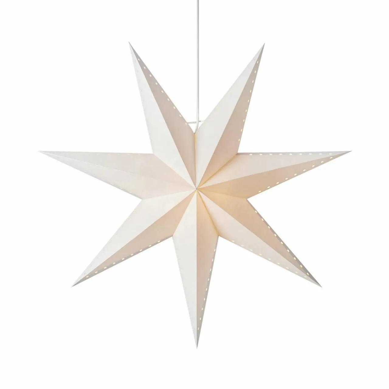 toile_dcorative_lively_suspendue_blanche___cm_0-1.webp Markslöjd Étoile décorative Lively, suspendue, blanche, Ø 60 cm^ Lumière De Noël
