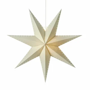 Markslöjd Étoile décorative Lively, suspendue, grise, Ø 60 cm^ Lumière De Noël