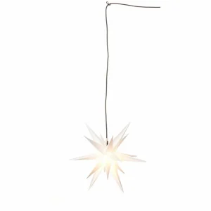 STERNTALER Étoile d’extérieur Ganesha 28 branches blanche^ Lumière De Noël