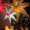 STAR TRADING Étoile en papier Antique rouge^ Lumière De Noël