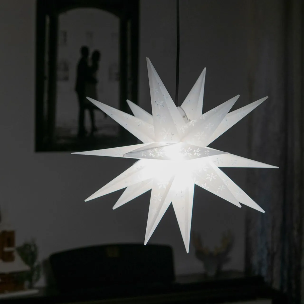 toile_flocon_de_neige__branches_imprime_1.webp STERNTALER Étoile flocon de neige, 18 branches, imprimée^ Lumière De Noël
