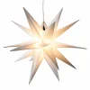 STERNTALER Étoile Jumbo Ø 1 m extérieur 18 branches blanche^ Lumière De Noël