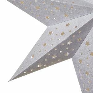 Markslöjd Étoile marquante Solvalla 45 cm argenté^ Lumière De Noël