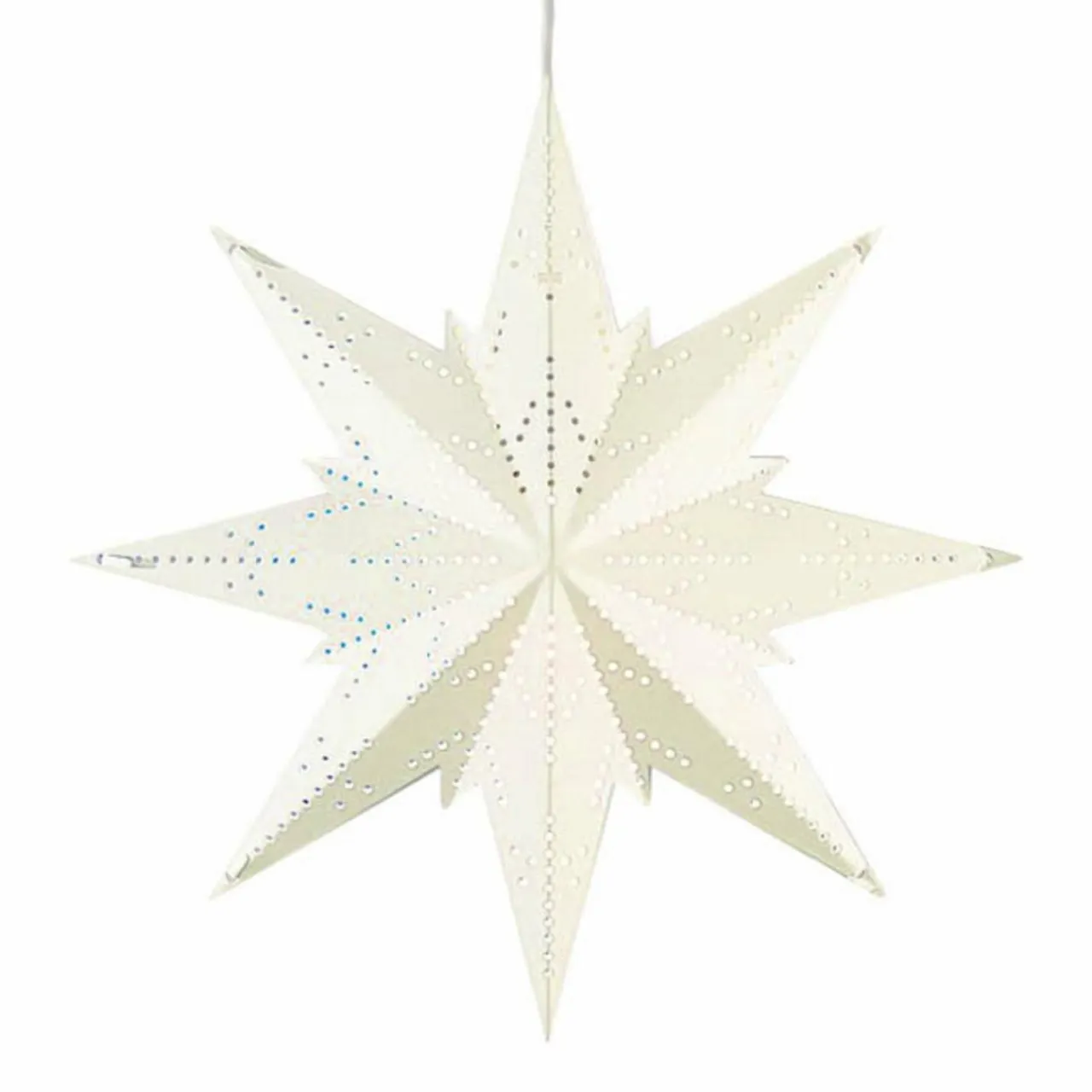 toile_mini_en_mtal_blanche_0.webp STAR TRADING Étoile Mini en métal, blanche^ Lumière De Noël