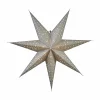 STAR TRADING Étoile papier Blinka sans éclairage Ø60 cm argent^ Lumière De Noël