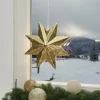 STAR TRADING Étoile perforée en laiton brillant^ Lumière De Noël