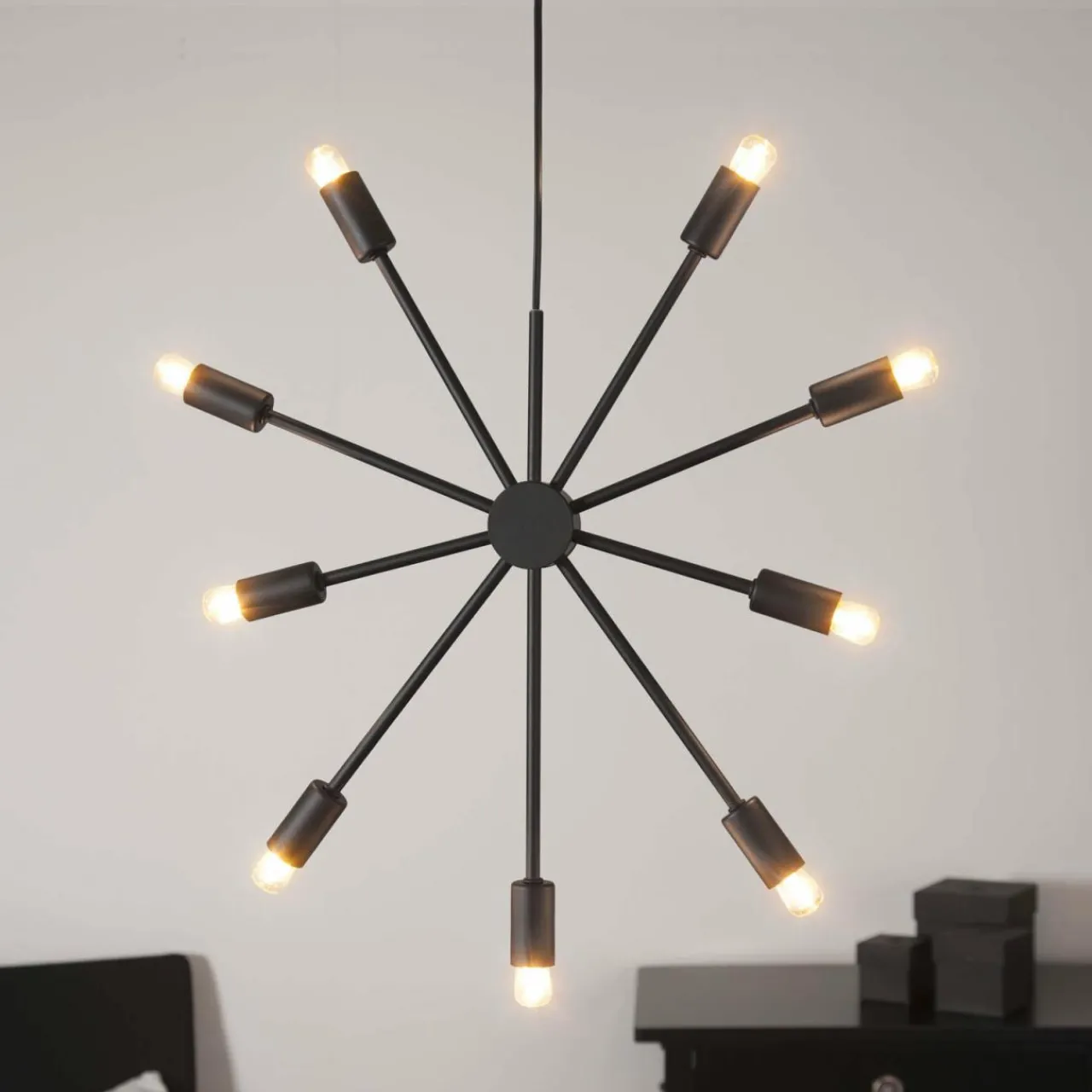 toile_pix_en_mtal_neuf_lampes_noire_0.webp STAR TRADING Étoile Pix en métal, neuf lampes, noire^ Lampes Décoratives
