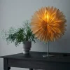 Markslöjd Étoile sur pied Solina, Ø 35 cm ambrée^ Lumière De Noël