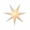 STAR TRADING Étoile suspendue Sensy, Ø 100 cm, blanche^ Lumière De Noël