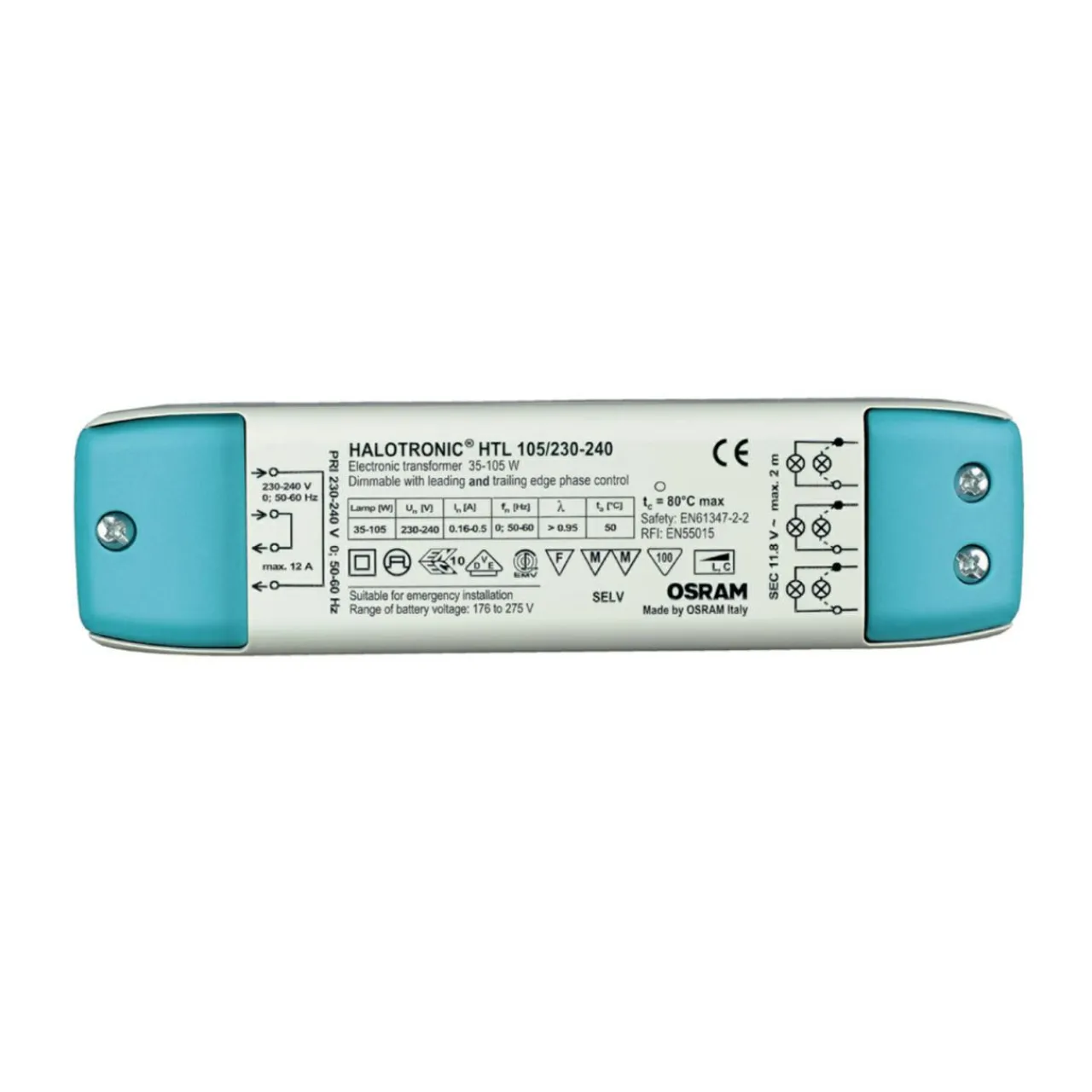 transfo_halotronic_professional_htl_va_osram_0-1.webp OSRAM Transfo. Halotronic Professional HTL 105VA^ Tension Constante