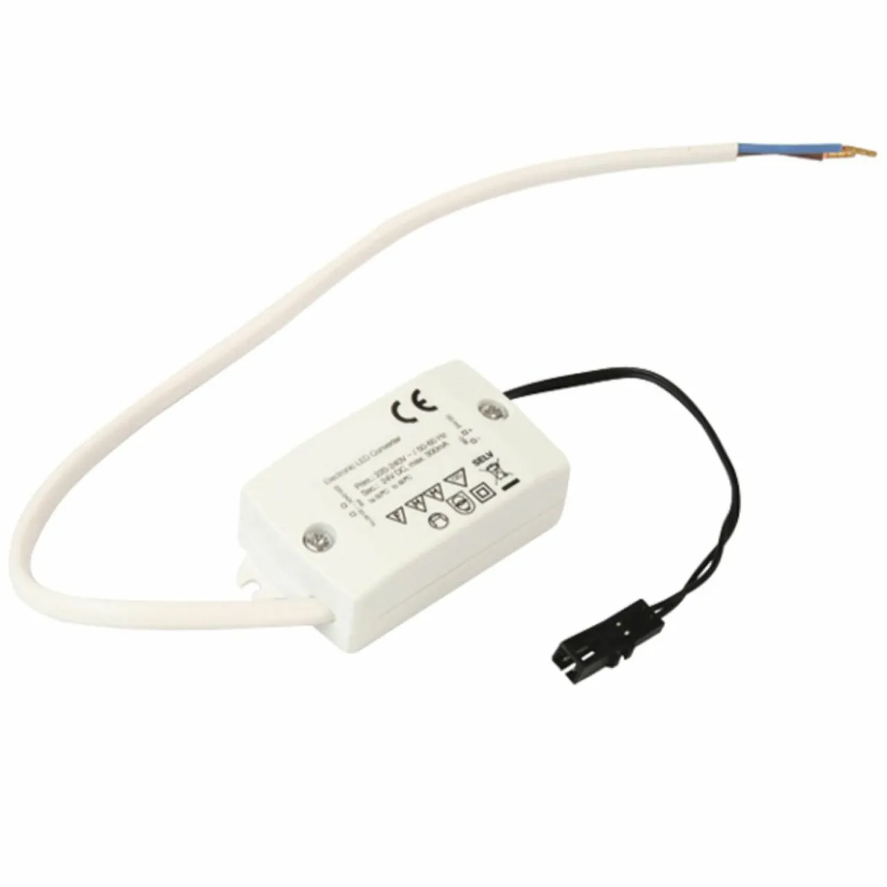 transformateur_led_w_avec_une_douille_0.webp Hera Transformateur LED 350/5 W avec une douille^ Bloc D'Alimentation Courant Constant