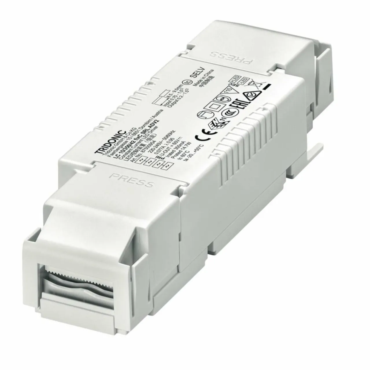 tridonic_driver_led_lc_w_ma_fixc_srl_adv_0-2.webp TRIDONIC driver LED LC 15W 350mA fixC SRL ADV2^ Bloc D'Alimentation Courant Constant