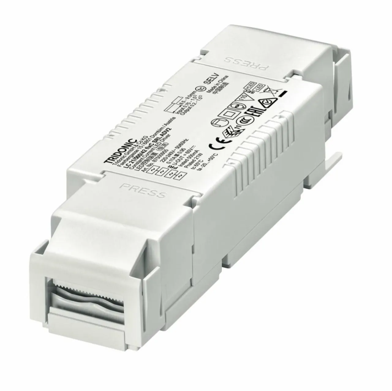 tridonic_driver_led_lc_w_ma_fixc_srl_adv_0.webp TRIDONIC driver LED LC 21W 500mA fixC SRL ADV2^ Bloc D'Alimentation Courant Constant