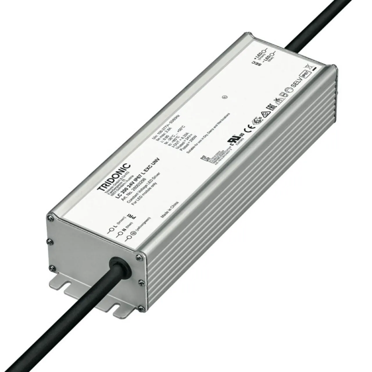 tridonic_driver_led_lc_w_v_ip_l_exc_unv_0.webp TRIDONIC driver LED LC 200W 24V IP67 L EXC UNV^ Bloc D'Alimentation Courant Constant