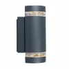 LUTEC Très belle applique design Focus, anthracite^ Appliques Murales Extérieures