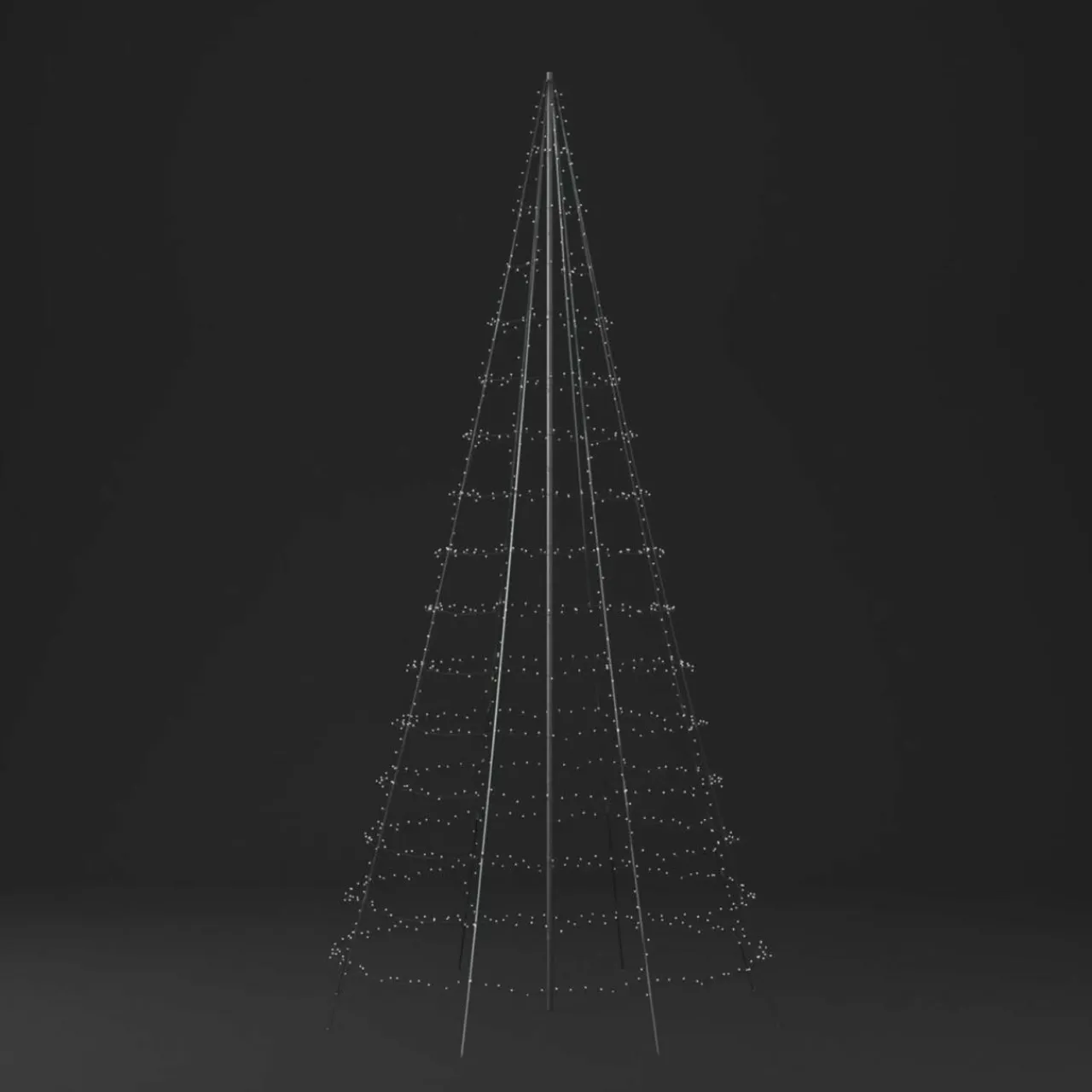 twinkly_light_tree_ip_led_rgbw_mates_hauteur_m_2.webp twinkly Light Tree, IP44, LED RGBW mates, hauteur 8m^ Lumière De Noël