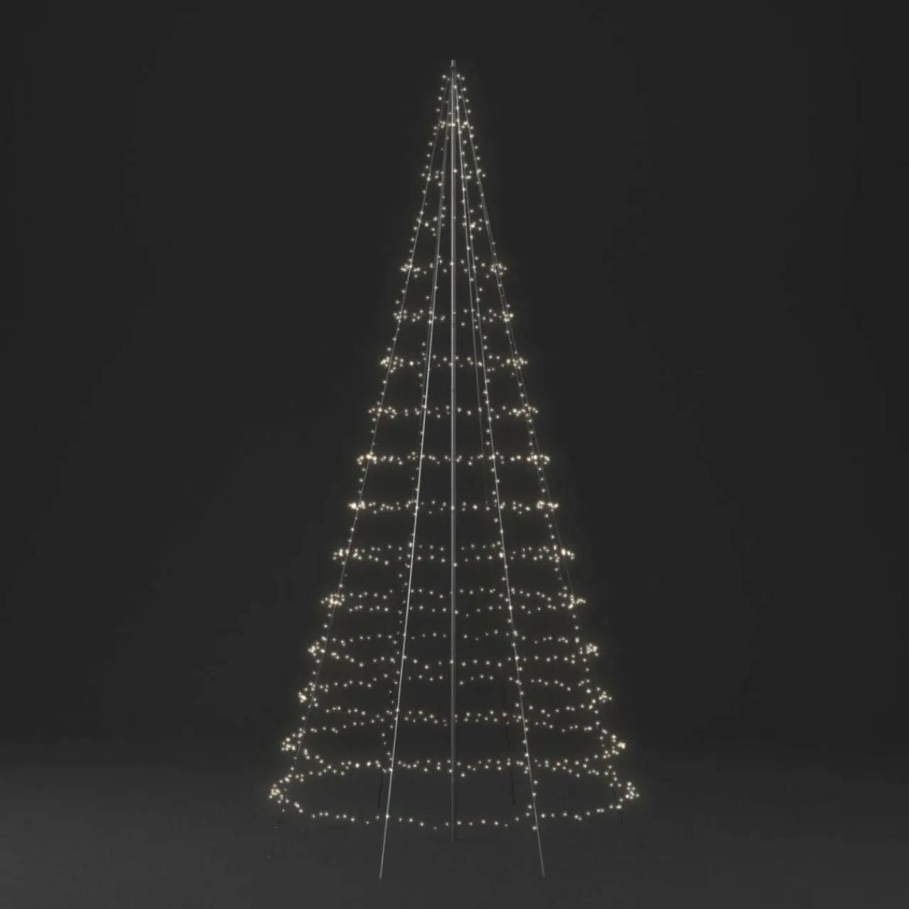 twinkly_light_tree_ip_led_rgbw_mates_hauteur_m_3.webp twinkly Light Tree, IP44, LED RGBW mates, hauteur 8m^ Lumière De Noël