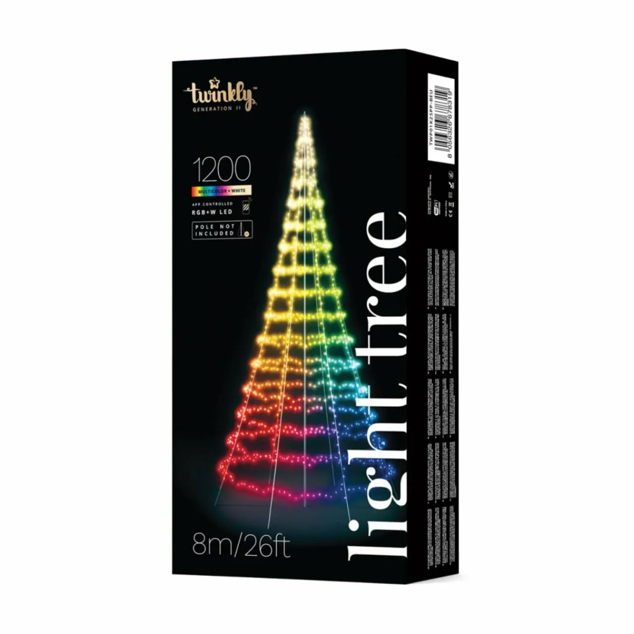 twinkly_light_tree_ip_led_rgbw_mates_hauteur_m_4.webp twinkly Light Tree, IP44, LED RGBW mates, hauteur 8m^ Lumière De Noël