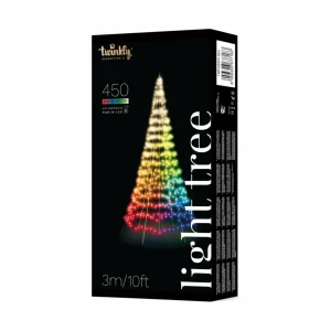 twinkly Light Tree pour l'extérieur, RGBW, hauteur 300cm^ Lumière De Noël