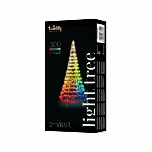 twinkly Light Tree pour l'extérieur, RGBW, hauteur 200cm^ Lumière De Noël