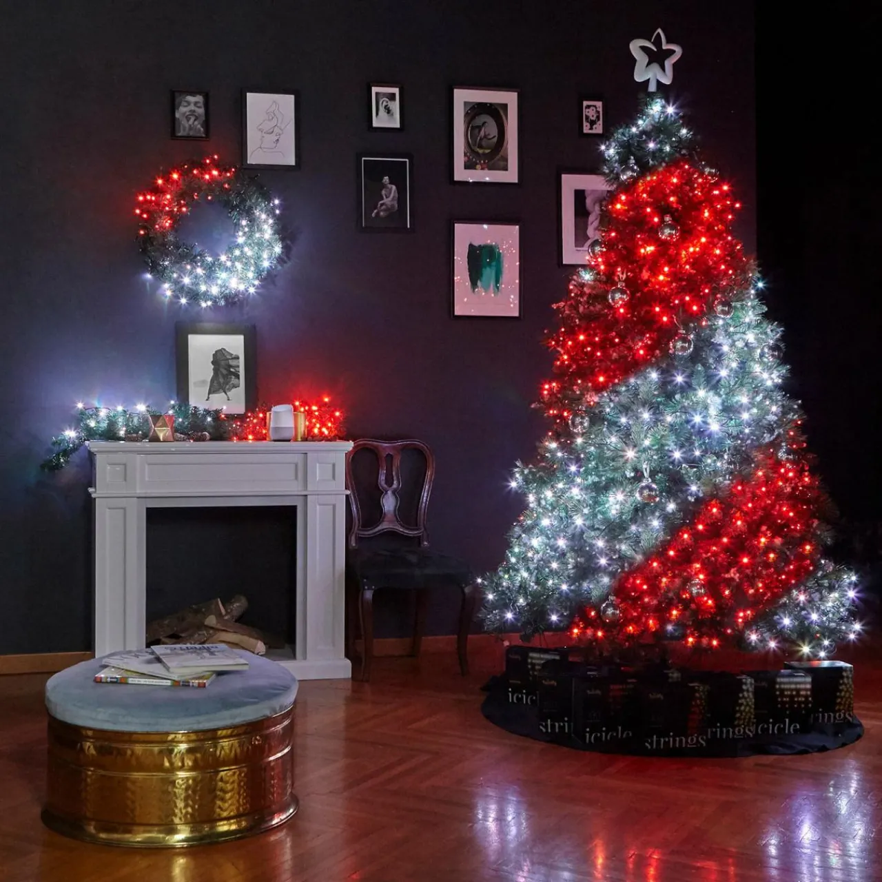 twinkly_music_set_guirlande_lumineuse_noire__rvb_led_0.webp twinkly Music Set Guirlande lumineuse noire 600 RVB LED^ Lumière De Noël