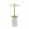 UMAGE lampe à poser LED rechargeable Asteria Move Mini, blanc 26 cm IP44^ Lampes Décoratives