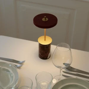 UMAGE lampe à poser LED rechargeable Asteria Move Mini, rouge, 26 cm IP44^ Lampes Décoratives
