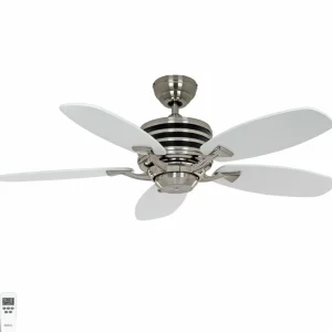 CasaFan Ventil. plafond Eco Gamma 103 cm blanc/gris clair^ Ventilateurs
