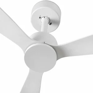 FARO BARCELONA Ventilateur Amelia, moteur DC, 3 pales, blanc^ Ventilateurs