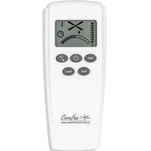 CasaFan Ventilateur de plafond Aeroplan Eco, chromé, bois^ Ventilateurs