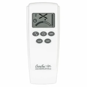CasaFan Ventilateur de plafond Aeroplan Eco, chromé, noyer^ Ventilateurs