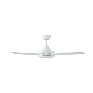 EGLO Ventilateur de plafond Bondi 1, LED, télécommande, CCT, blanc^ Ventilateurs