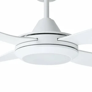 EGLO Ventilateur de plafond Bondi 1, LED, télécommande, CCT, blanc^ Ventilateurs