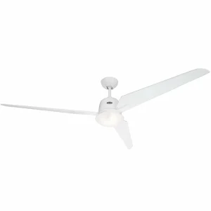 CasaFan Ventilateur de plafond Eco Aviatos blanc 162 cm^ Ventilateurs
